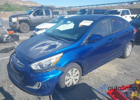 2015 Hyundai Accent Gls из США, поврежденный, VIN KMHCT4AE0FU861276